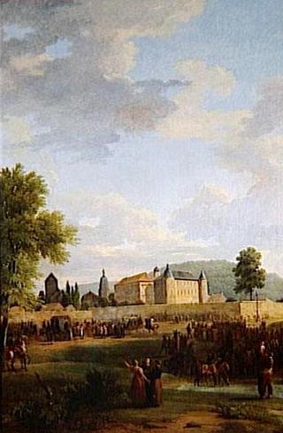 1805年10月1日，拿破仑在埃特林根受到贝德王子选民的欢迎