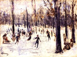 Skaters in the Tiergarten