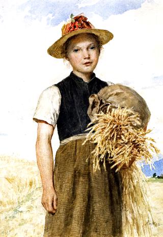 Girl with Sheaves