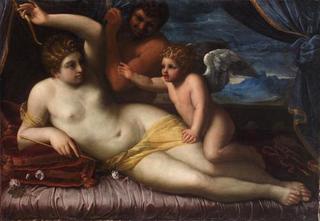 Venus and Cherub with a Satyr