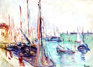 Le Tréport, Sailboats in Port