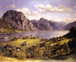 Traunsee with Orth Сastle