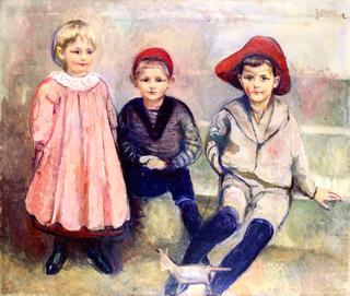 路德维格·迈耶的孩子：伊莱、哈肯和卡尔