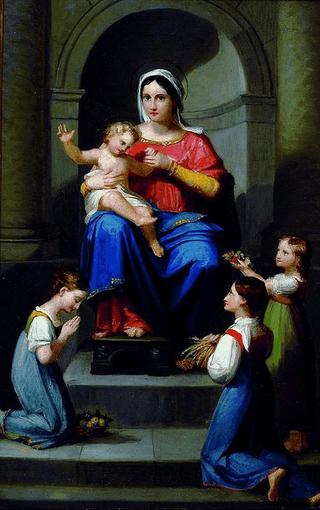 Offering to Mary and Jesus