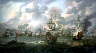 The Four Days' Battle: the Burning of HMS 'Royal Prince', 3 June 1666