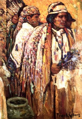 Indians in Ceremonial Robes