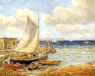 Fishing Boats at Jamestown, Rhode Island