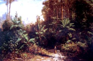 Figure in a Rainforest