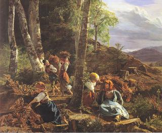 Brushwood Collectors in the Wienerwald