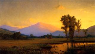 Sunset, Mt. Washington