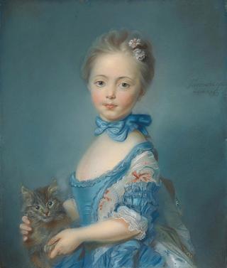 Girl with a Kitten