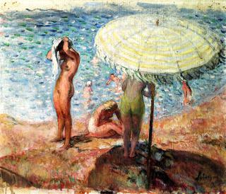 Bathers on the Beach