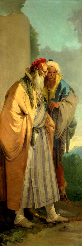 Two Men in Oriental Costume