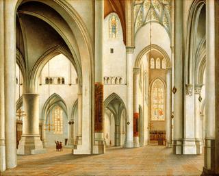 The Interior of St. Bavo, Haarlem