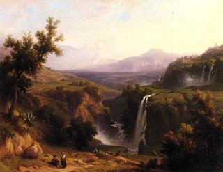 Extensive View of the Cascades and Tivoly