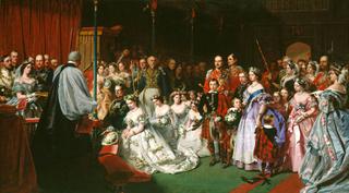 维多利亚公主的婚礼，1858年1月25日