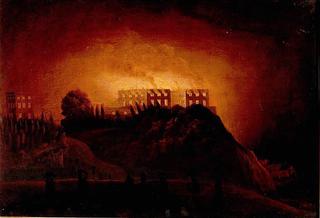 诺丁汉城堡失火，1831年10月10日
