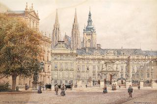 Prague, the Royal Fortress on the Hradschin