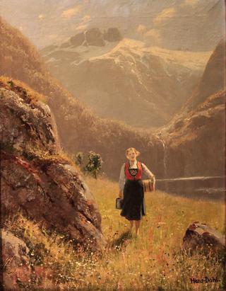 Girl in a Summer Landscape