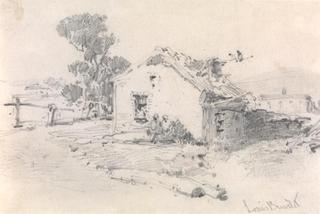Cottage with Figures