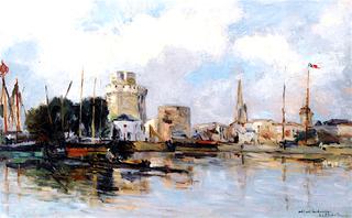 La Rochelle, the Harbor, Bright Sky