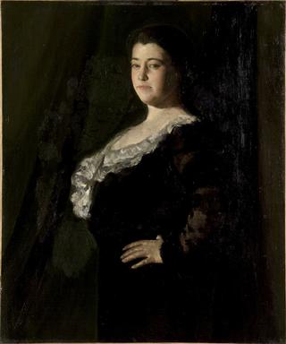 乔治安娜·戈达德·金画像