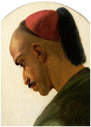 Portrait of a Turk in a Red Skull Cap