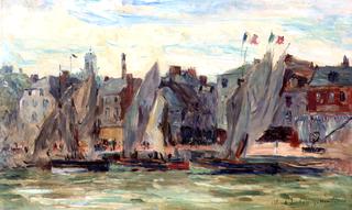 Fishing Boats at Honfleur