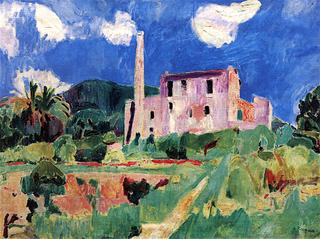 Landscape with an Oil Mill on Corsica