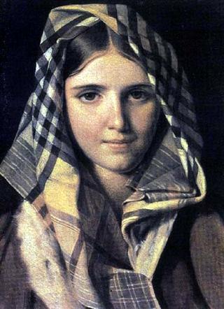 Girl in a Checkered Shawl
