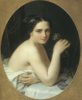 Girl with a Flower