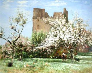 An Old Castle Orchard, Longniddry
