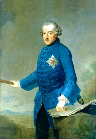 Portrait of King Friedrich II of Prussia