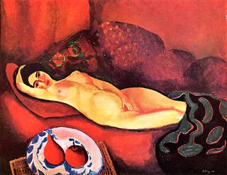 Reclining Nude with Still Life