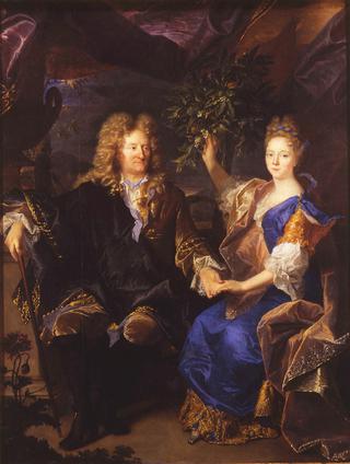 Count Jan Andrzej Morsztyn and his Daughter
