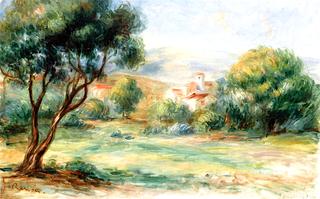 Landscape with Olive Trees near Cagnes