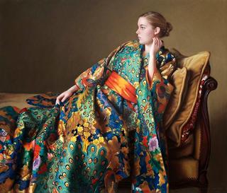 The Peacock Kimono