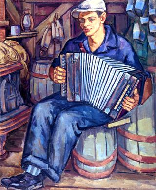 The Accordion Player