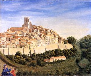 Landscape with Figures at Saint-Paul-de-Vence