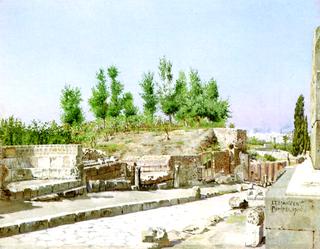 View of Pompeii