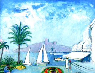 Sailboats at Cannes