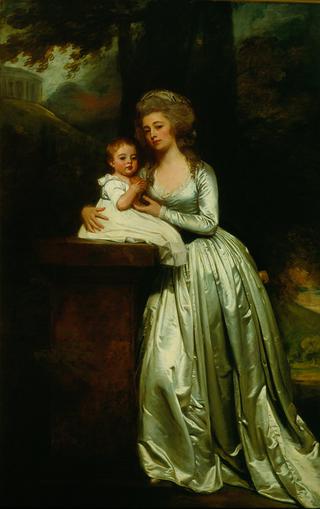 Portrait of Mary Rutledge Smith and Son Edward