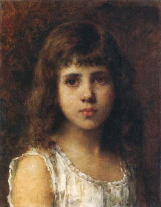 Portrait of a young girl