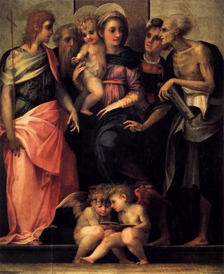 Madonna Enthroned with Saints