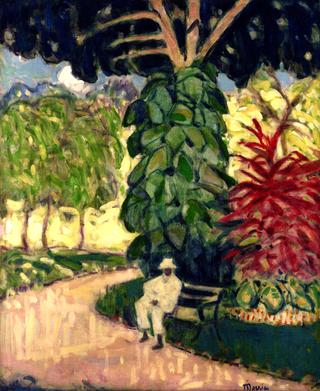 In a Garden, the West Indies