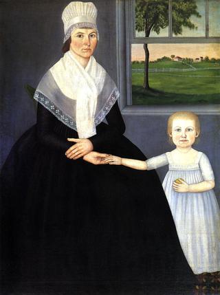 Lucy Knapp Mygatt and Her Son George