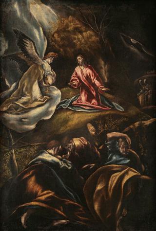 Jesus in the Garden of Olives
