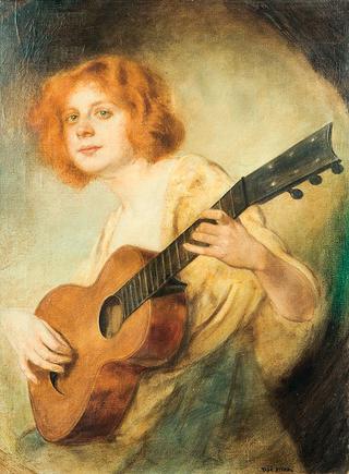 Girl with Guitar