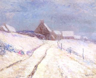 Landscape in the Snow