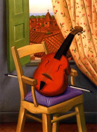 Still Life with Violin